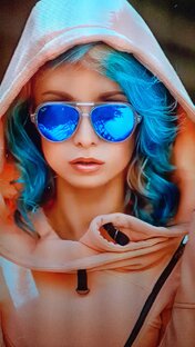 Нарисовала фотку в скетчбук