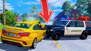 BEAMNG Drive Тесты на прочность Все серии