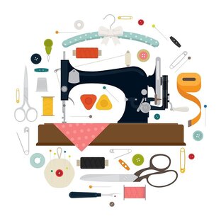 Шитье на швейной машине