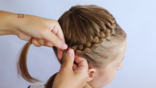 Прически по кругу