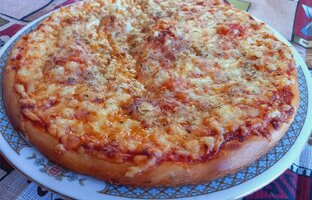 Пицца, бургер