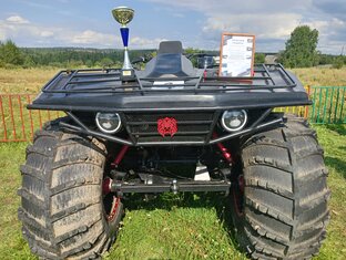 Самодельный квадроцикл-болотоход-вездеход