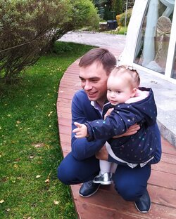 Папа и дочка❤