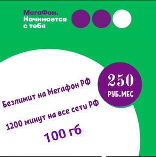 Все за 250 Мегафон
