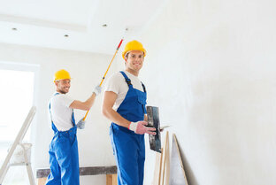 Штукатурка стен.