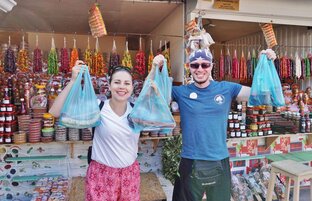 Рынок, интересные магазины