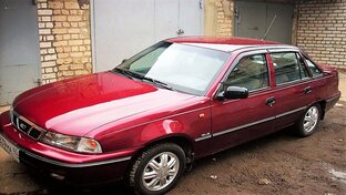 Замена порога Daewoo nexia n100 (КОЛХОЗ)