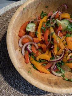 Салаты без майонеза 