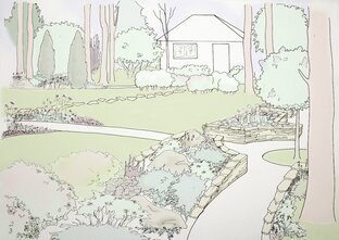 Планировка сада для начинающих