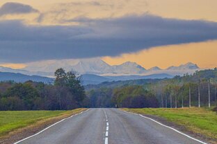 Дальние виды плато Лаго-Наки