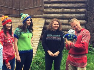 Узоры северного сияния