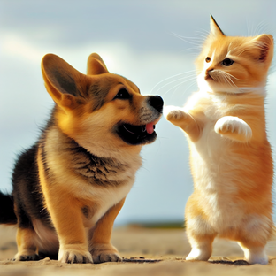 Наши лохматые🐾