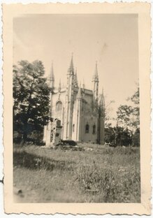 Фотоархивы немецких солдат. Петергоф. 