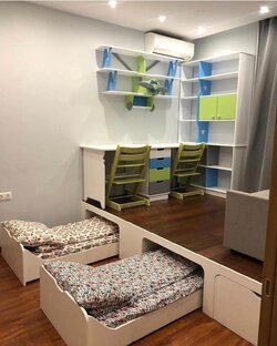 Как разместить 2 школьников в 1 комнате