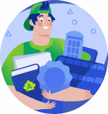 Логотип канала Puzzle English