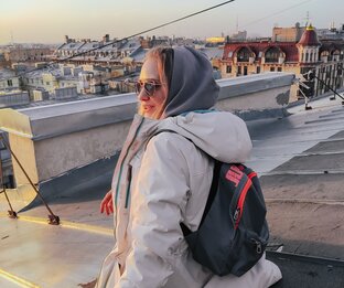 Логотип канала Алёна в дороге