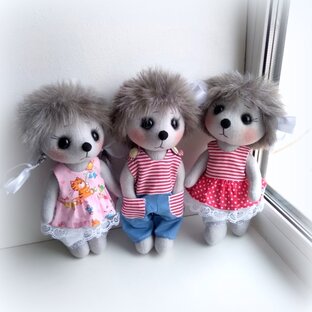 Текстильные игрушки и куклы