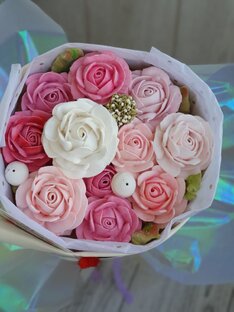 Мои зефирные букеты 