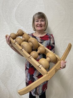 Самомассаж спины на массажере