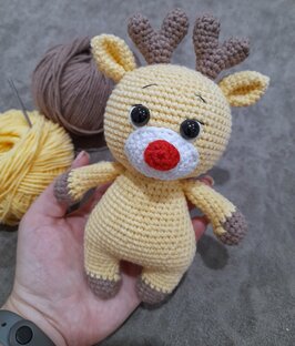 Игрушка с ладошку