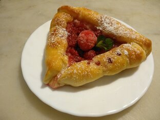 Галета с ягодной начинкой