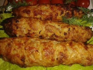 Вторые блюда из фарша.