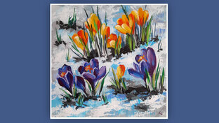 РИСУЕМ ЦВЕТЫ.