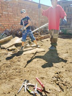 Юные строители-разрушители