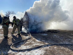 Работа пожарной охраны