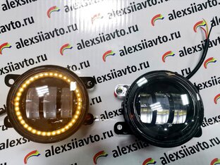  Штатные противотуманные с дхо фары 
