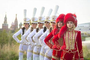 Номер «Гусары» от Moscow showgirls 