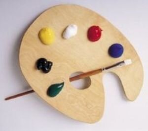 С кистью в руке