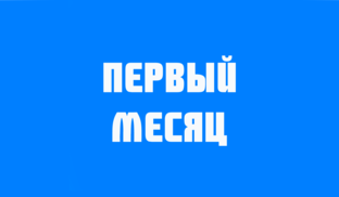 Первый месяц