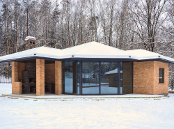 Остекление террасы в частном доме