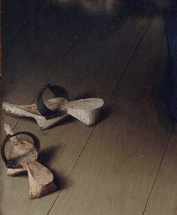 Обувь и картина