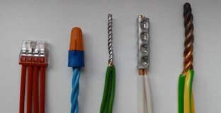 КАК СОЕДИНИТЬ ПРОВОДНИКИ