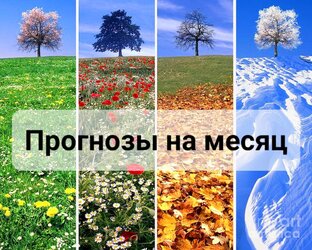 Прогнозы на месяц/сезон