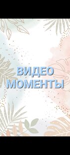 Видео-моменты