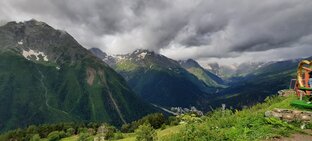 Домбай и  Карачаево-Черкесия