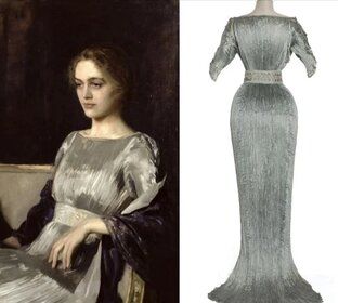 Картина и платье