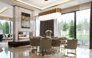 Проекты интерьера загородных домов