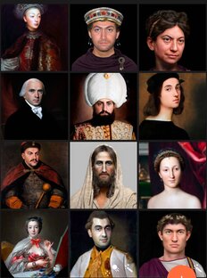 Ожившие портреты 