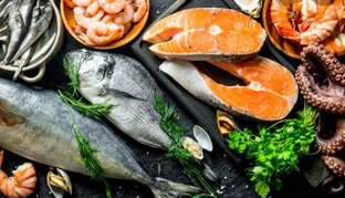 Блюда с Рыбой и Морепродуктами 