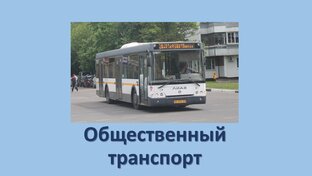 Общественный транспорт
