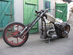 Сварное колесо на мотоцикл Урал