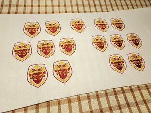 Вышивка шевронов 