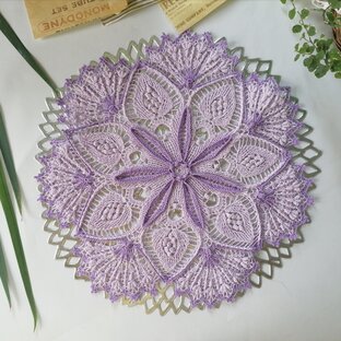 Обзоры салфеток, связанных крючком 