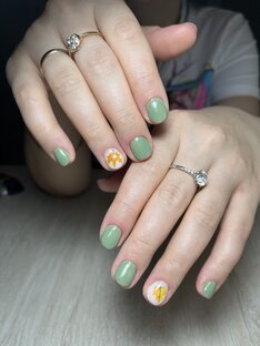 Маникюр с дизайном 