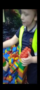 Выходной с внуками. 