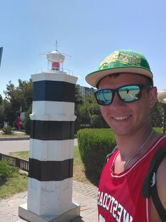 На море с палаткой